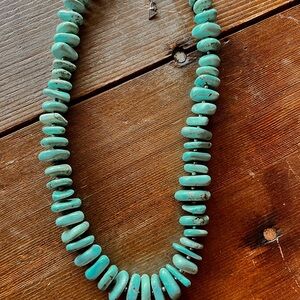 Silpada Chunky Turquoise Howlite Bead Necklace N1716